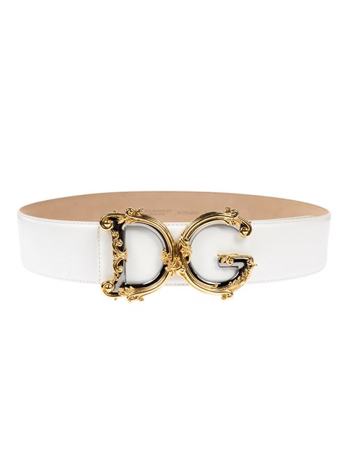 Leather belt DOLCE & GABBANA | BE1336AZ83180001